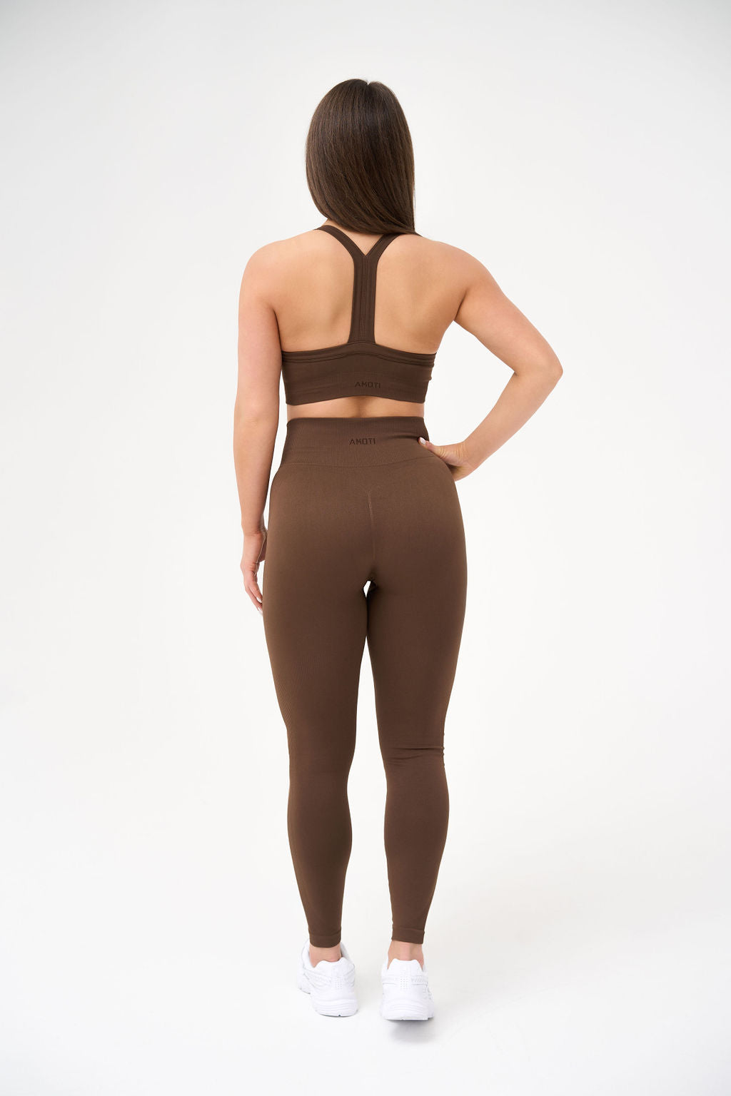 Brown Power Seamless Leggings
