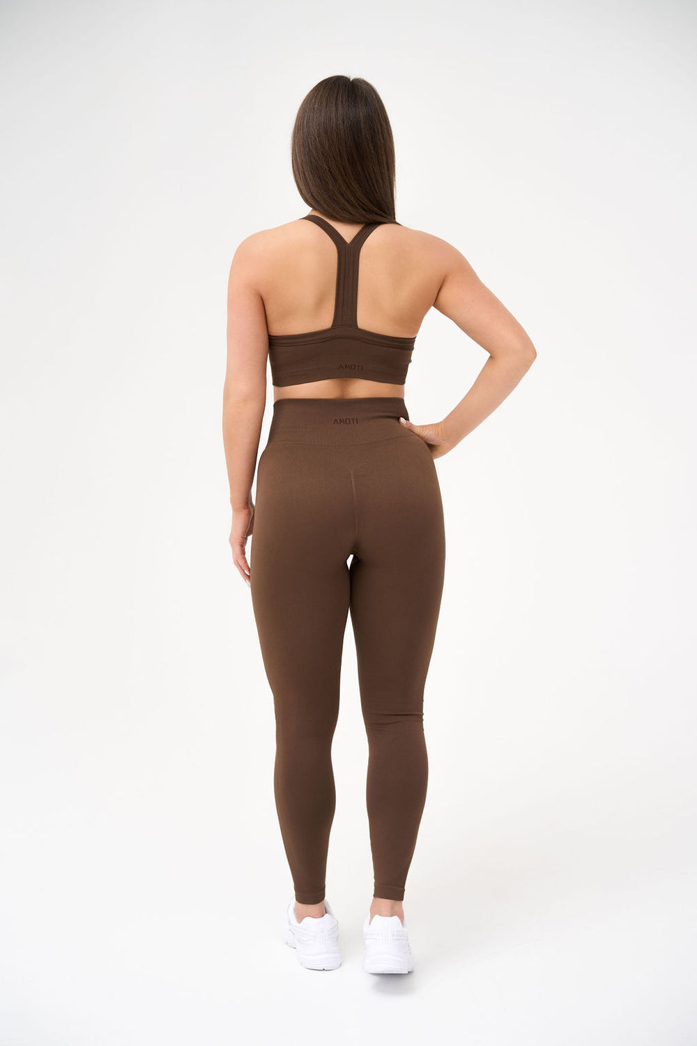 Brown Power Seamless Leggings