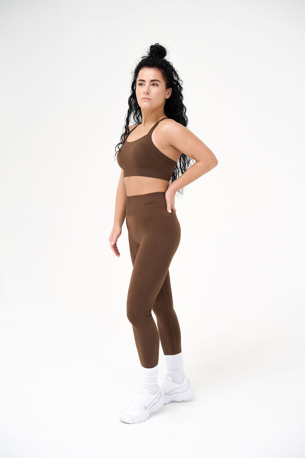Brown Power Sports Bra
