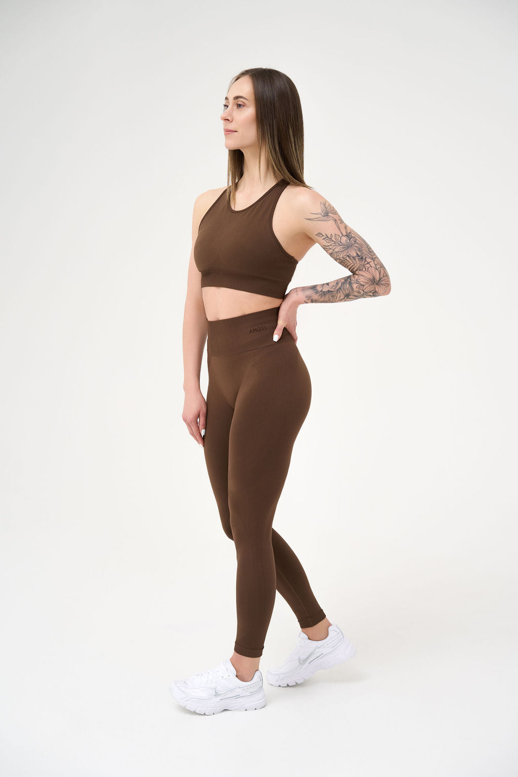 Brown Comfort Sports Bra