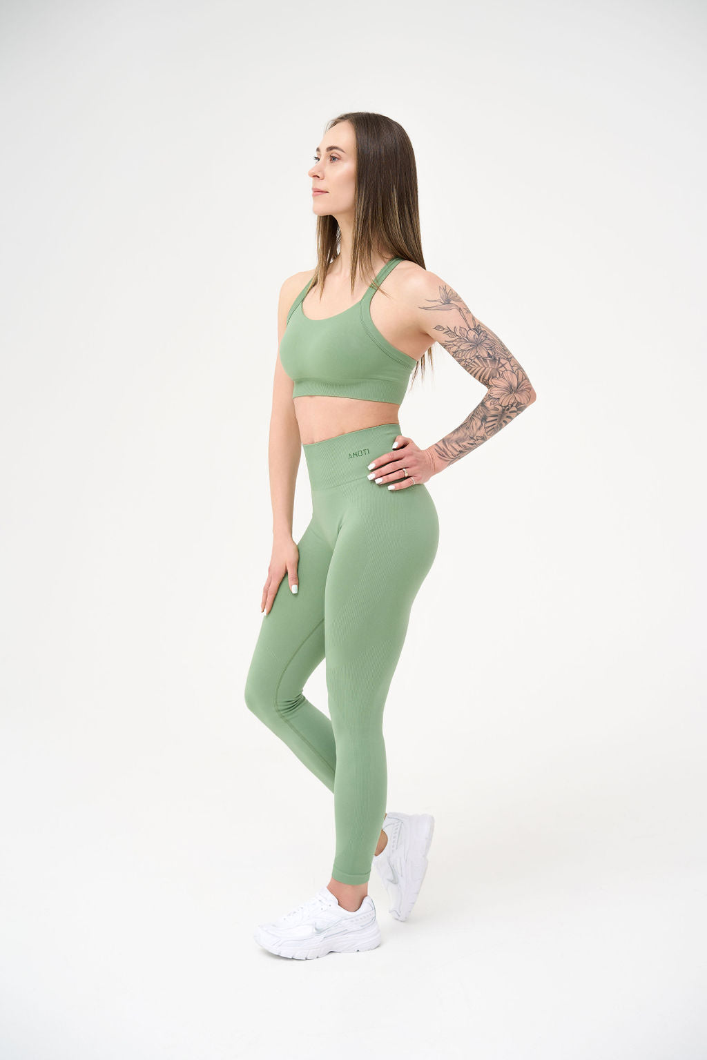 Green Power Sports Bra