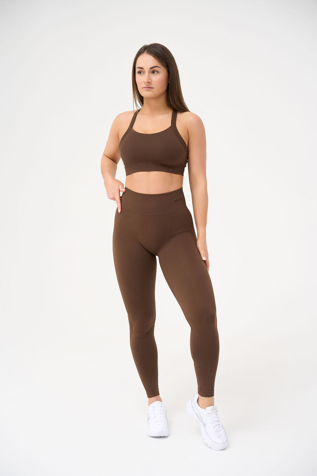 Brown Power Seamless Leggings
