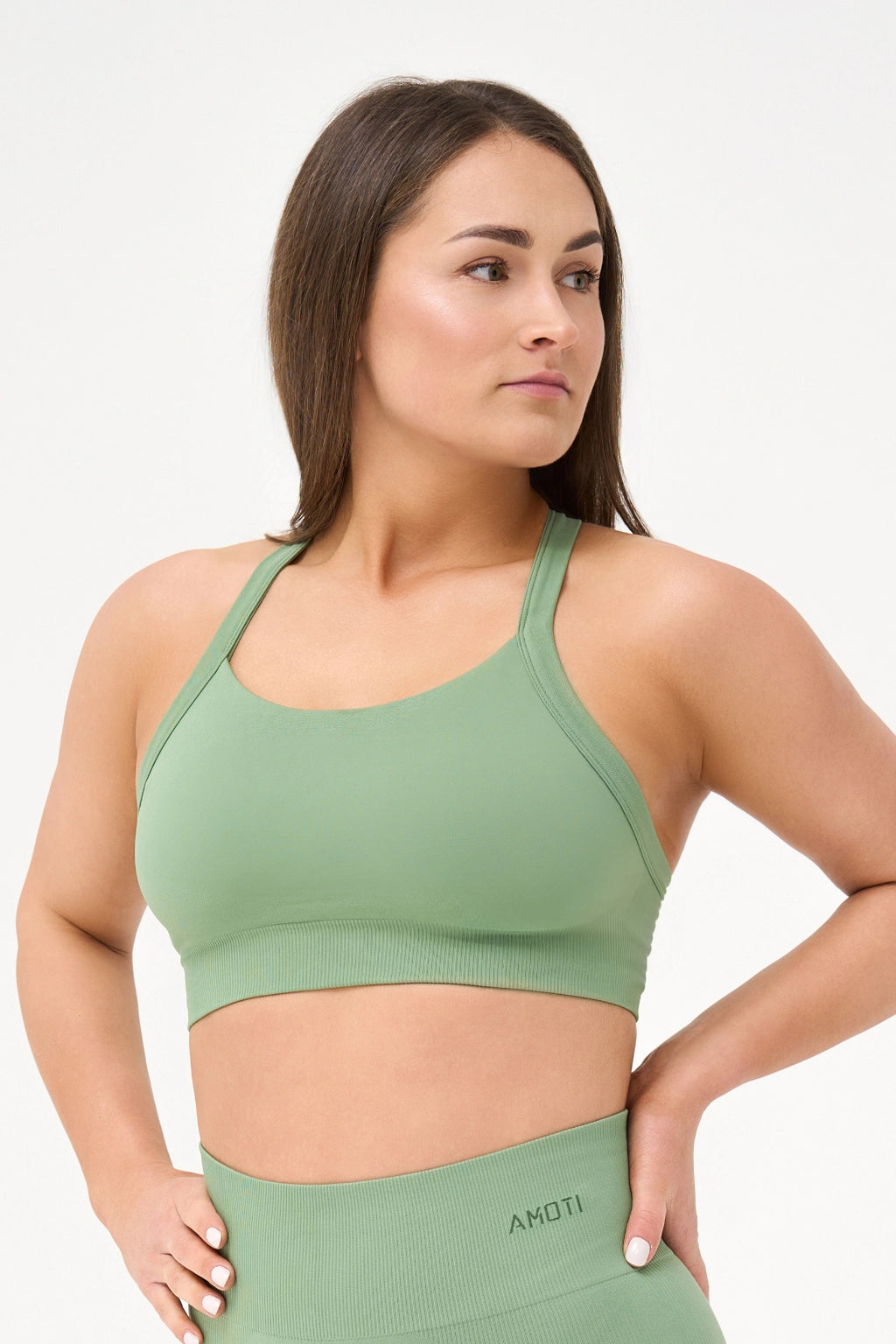 Green Power Sports Bra